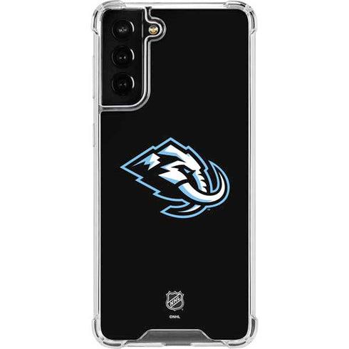 NHL Utah Mammoth Alternate Black Galaxy S21 FE Clear Case
